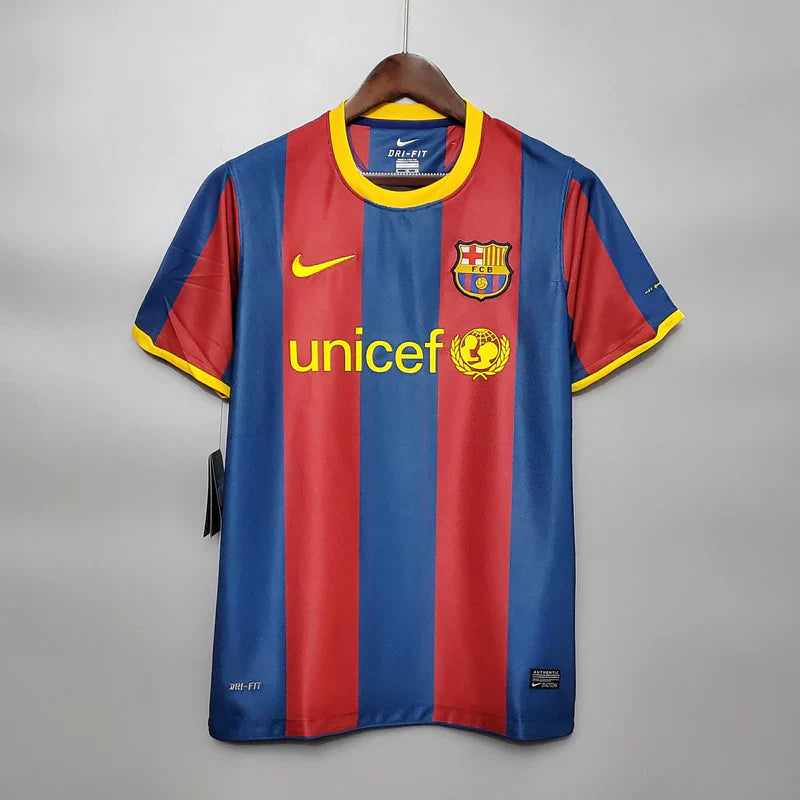 Camisola Principal Barcelona Retrô 2010/11