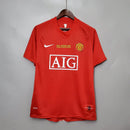 Camisola Retrô Manchester United 2007/08 Champions League Edition