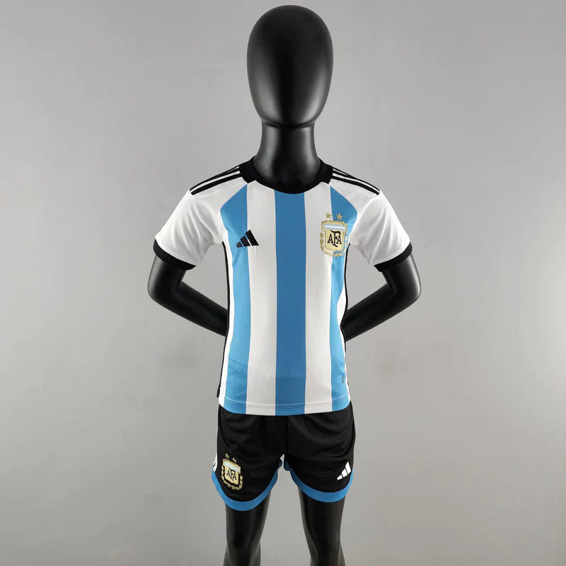 Conjunto Infantil Argentina 2022/23 - Home