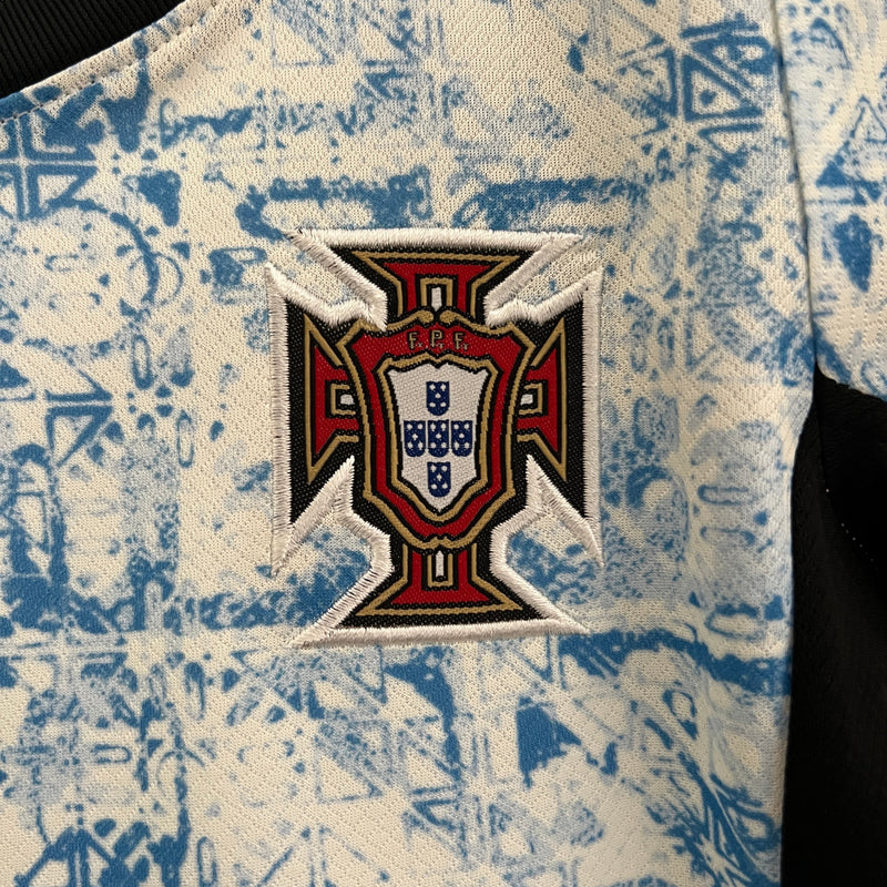 Conjunto infantil Portugal Away Euro 2024