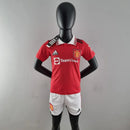 Conjunto Infantil Manchester United 2022/23 - Home