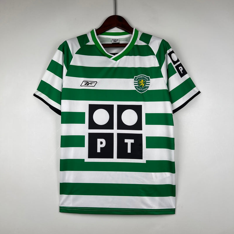 Camisola Principal Sporting Retrô 2003/04