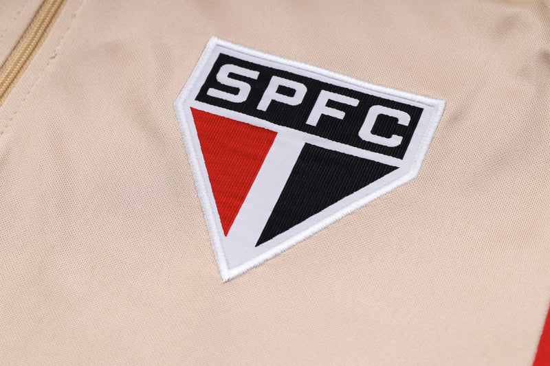 Fato de Treino São Paulo 2023/24 Bege - Frio