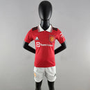 Conjunto Infantil Manchester United 2022/23 - Home
