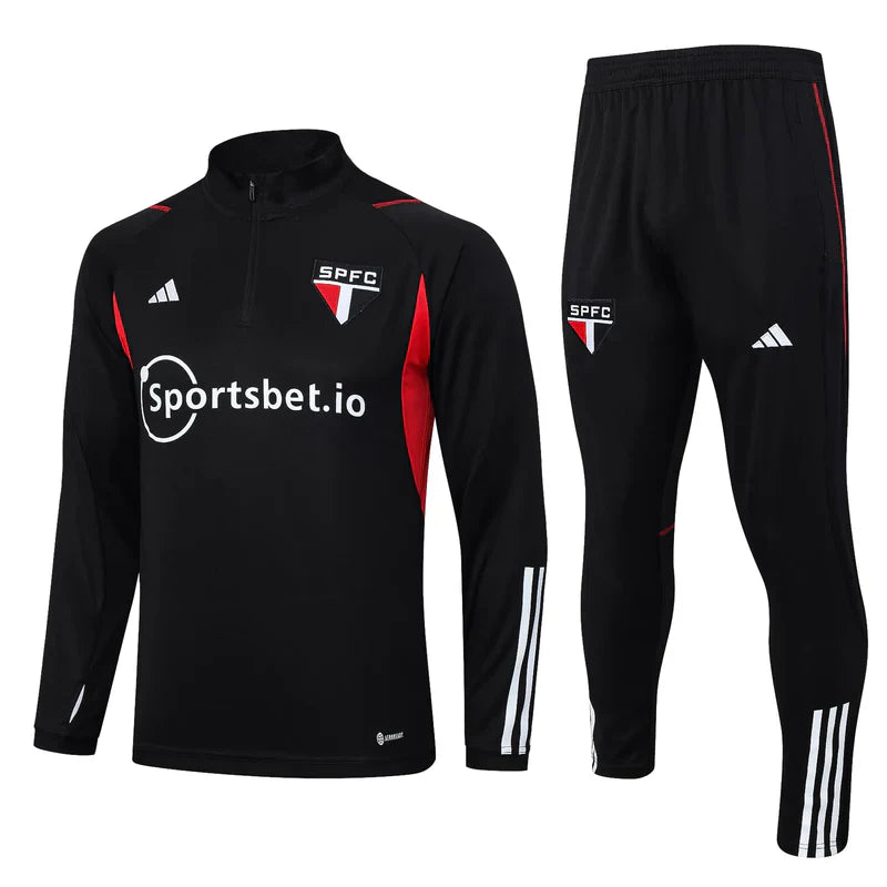Fato de Treino São Paulo 2023/24 Preto - Frio